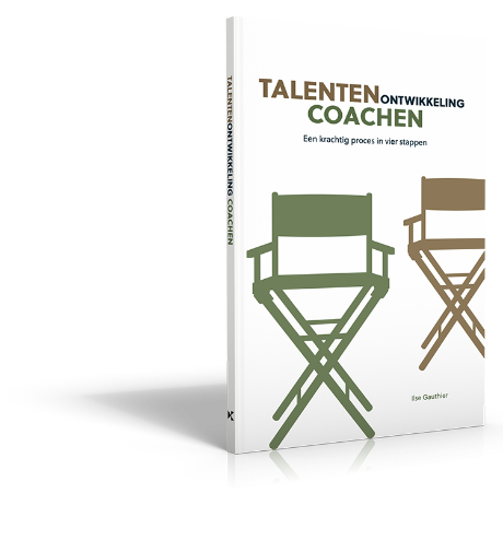 het boek "Talentenontwikkeling coachen" van Ilse Gauthier